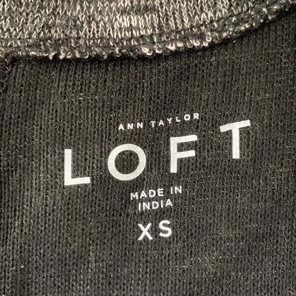 NWT LOFT Wide Kimono Drop Shoulder Sleeves Knit Open Cardigan Sweater Size XS - Picture 3 of 15